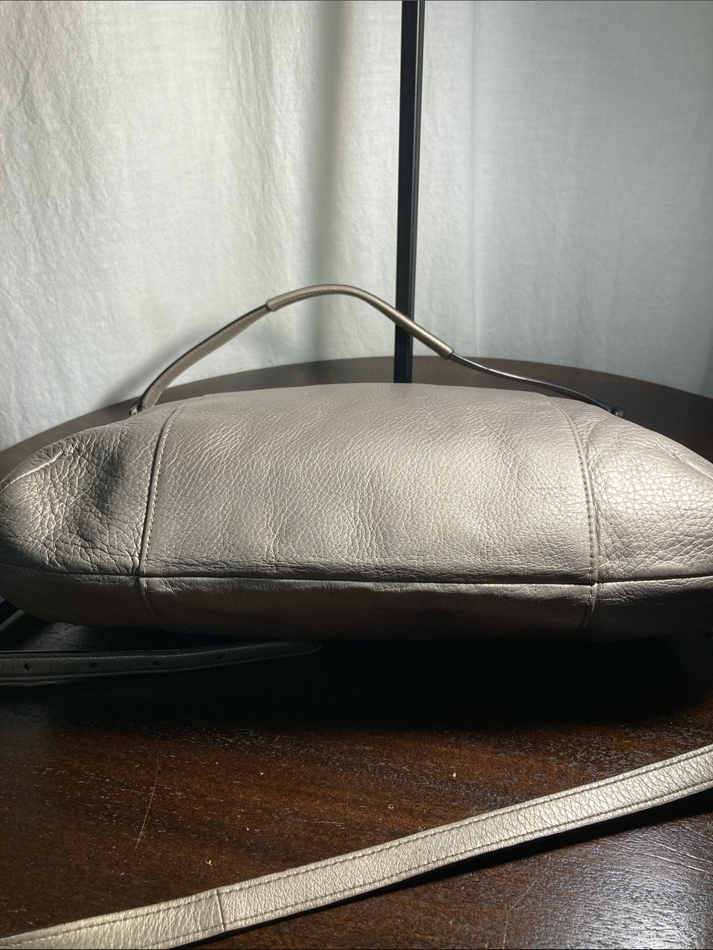 Coach Isabelle 2 way carry Pebbled Leather Shoulder or crossbody or tote - Picture 6 of 9